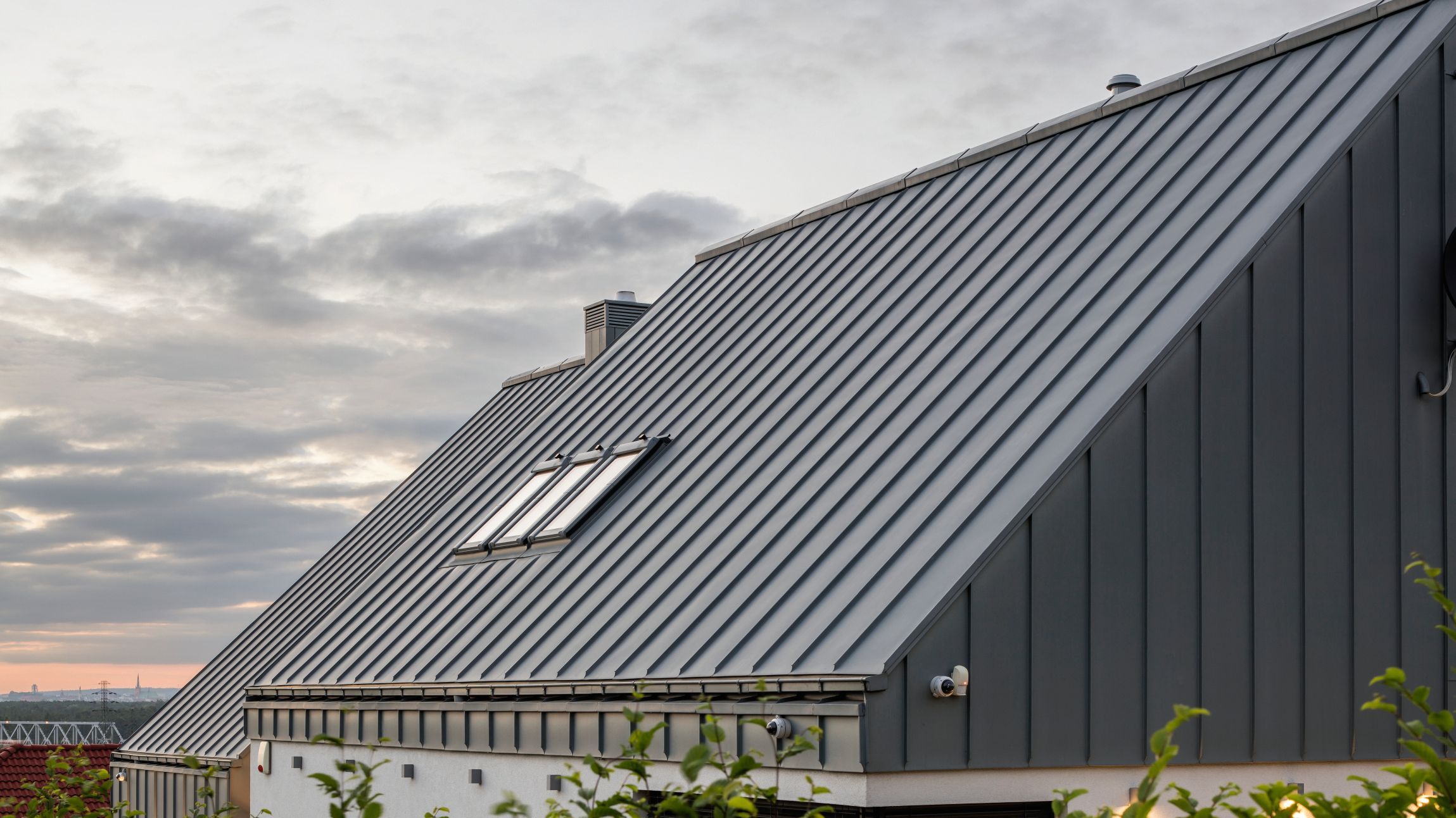 zinc roof architecture