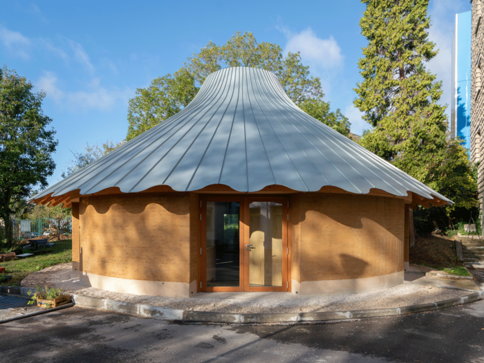 Couverture du Pavillon Le Vau en zinc prePATINA clair